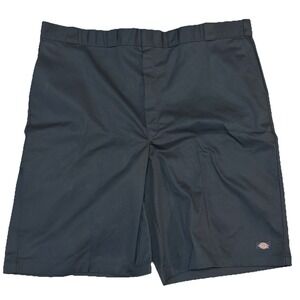 Dickies Men's Twill Loose Fit Black Work Short 48x13
